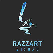 Razzart Visual logo